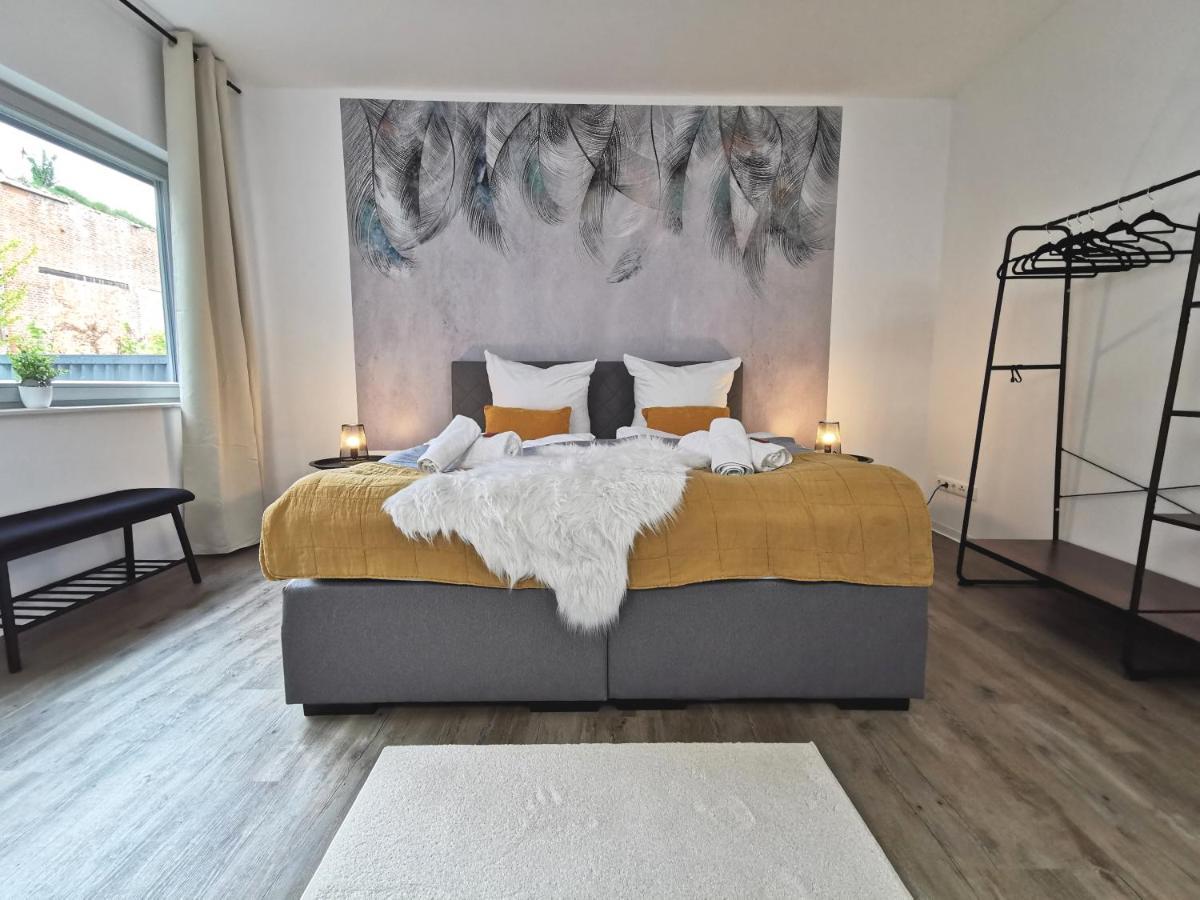 Bohnapartments - Town House Am Stadtpark - Gratis Parkplatz - Wlan Erfurt Exterior foto