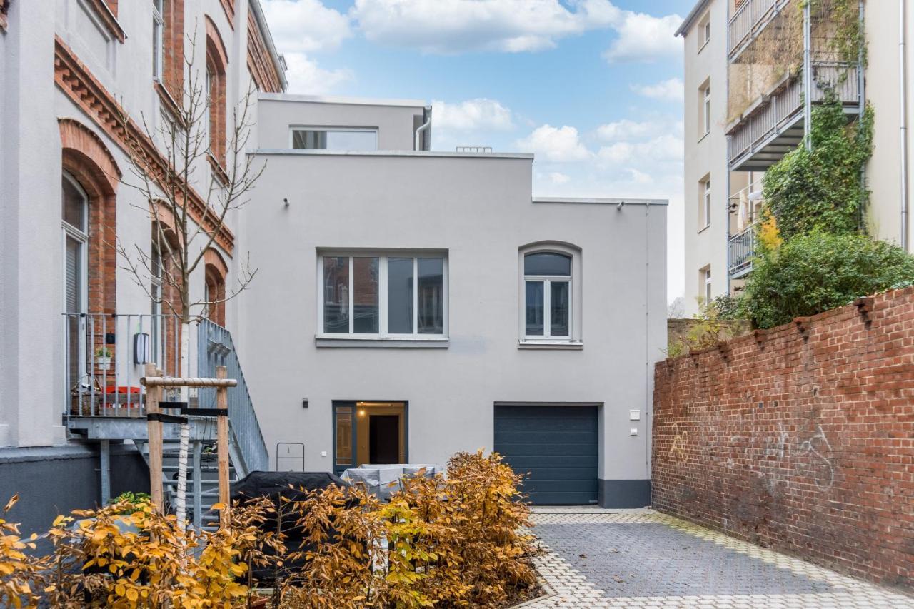 Bohnapartments - Town House Am Stadtpark - Gratis Parkplatz - Wlan Erfurt Exterior foto